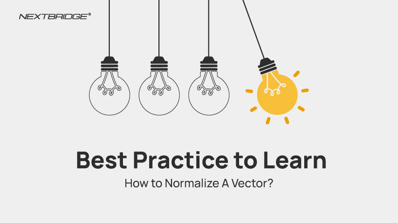 What is The Best Practice to Learn How to Normalize A Vector?