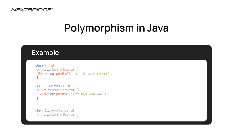 Polymorphism in Java: Exploring Examples and Best Practices